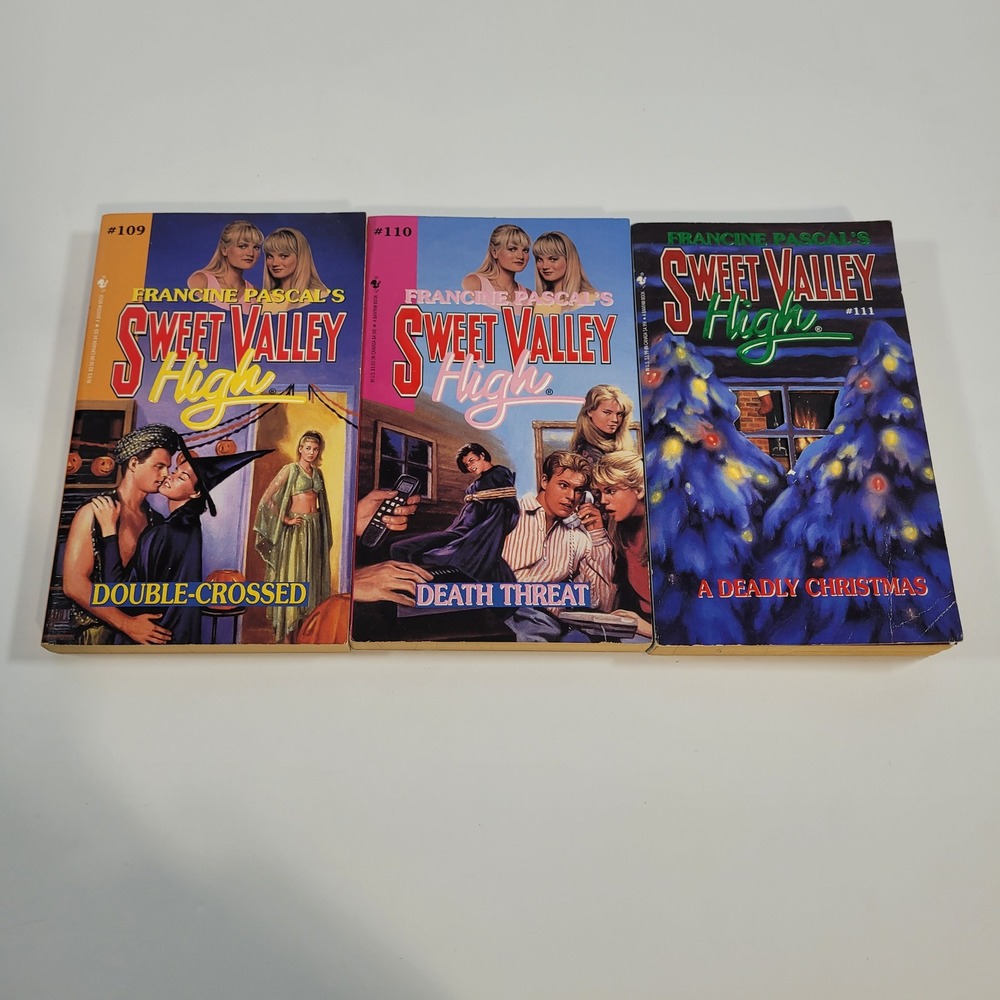 Sweet Valley High Books Vintage Set of 3 Sweet Valley Deception Francine Pascal